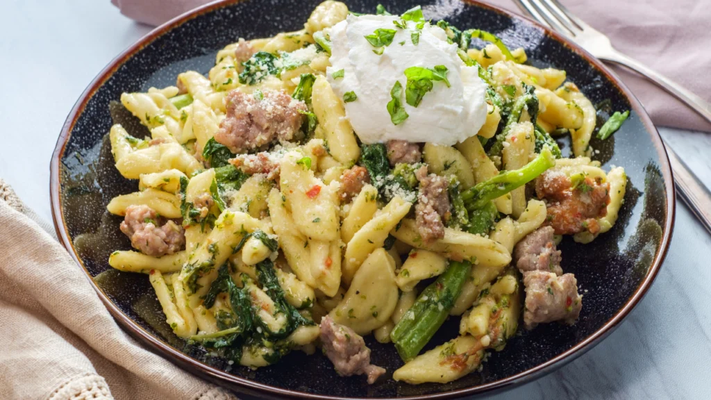 Cavatelli and Broccoli