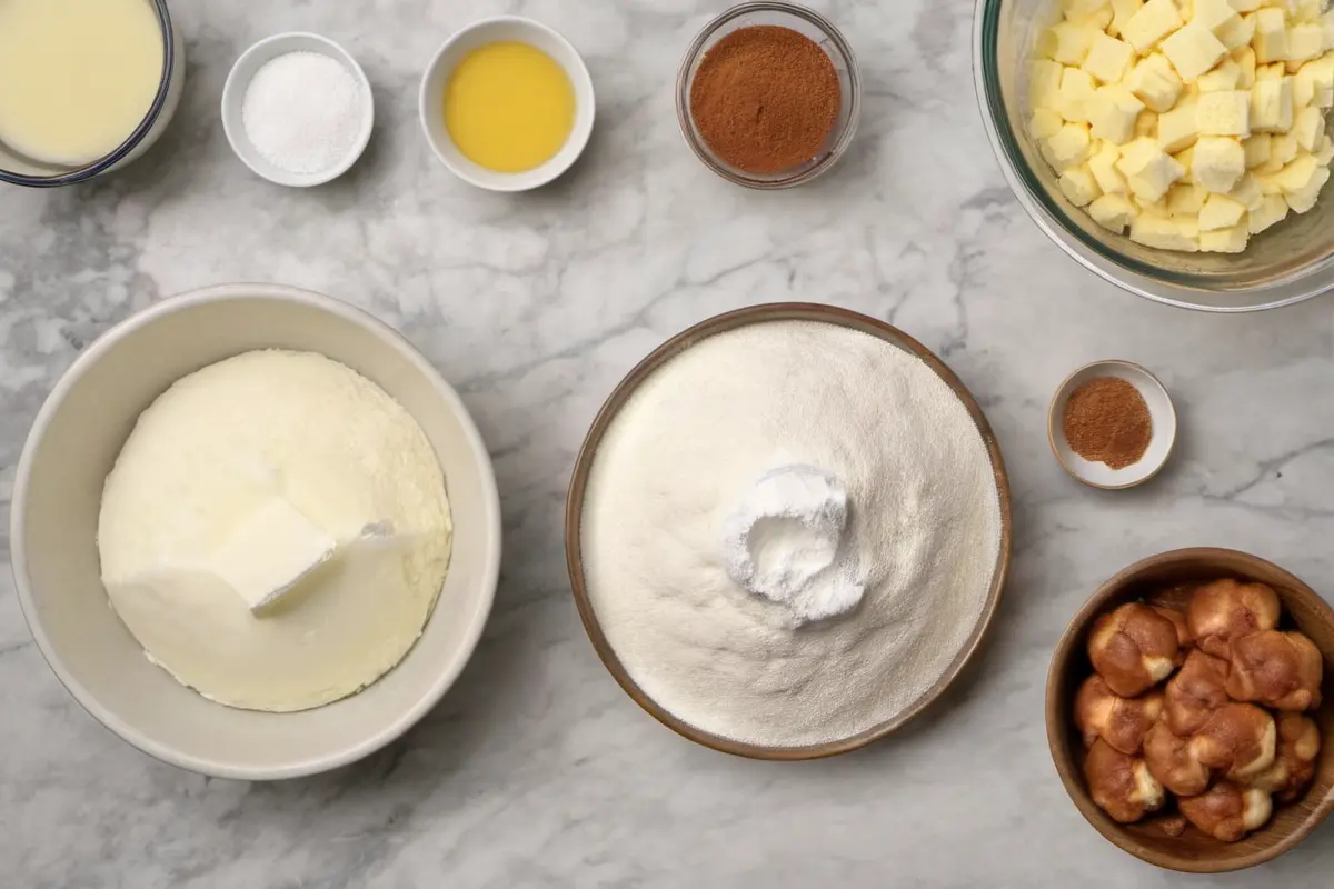 Ingredients for Monkey Bread