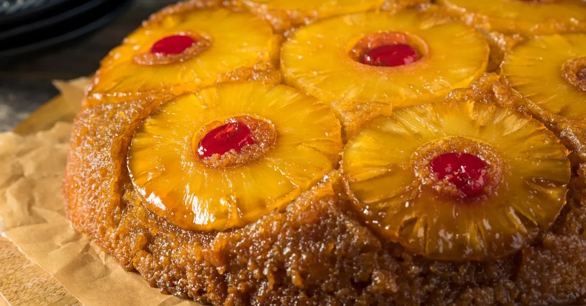 Old Fashioned Pineapple Upside Down Cake