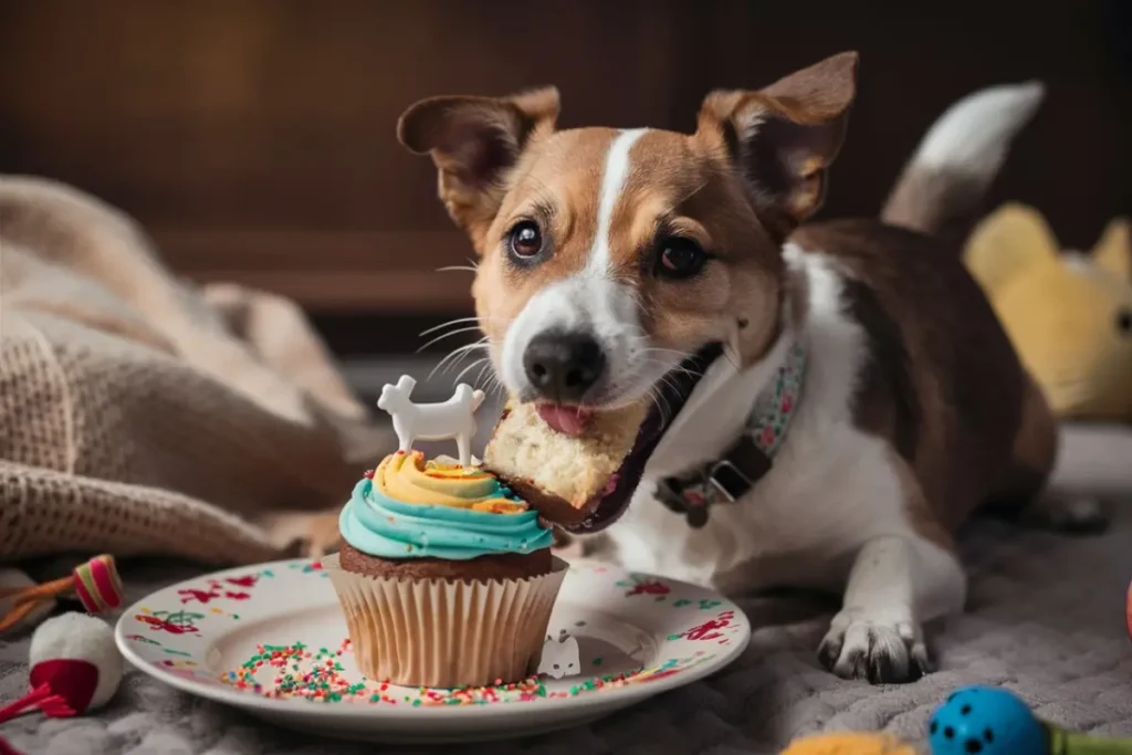 The Temptation of Cupcakes: A Canine Dilemma