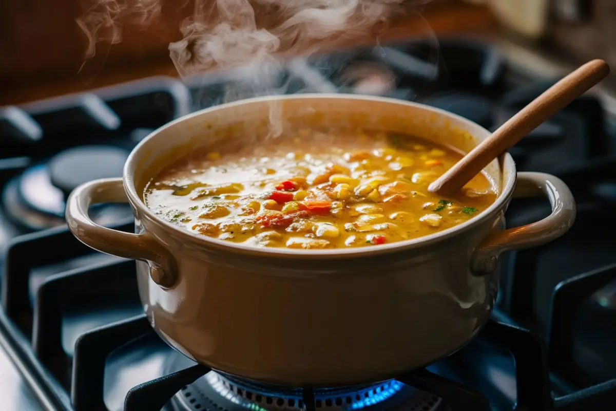 Cooking Hawaiian Corn Chowder