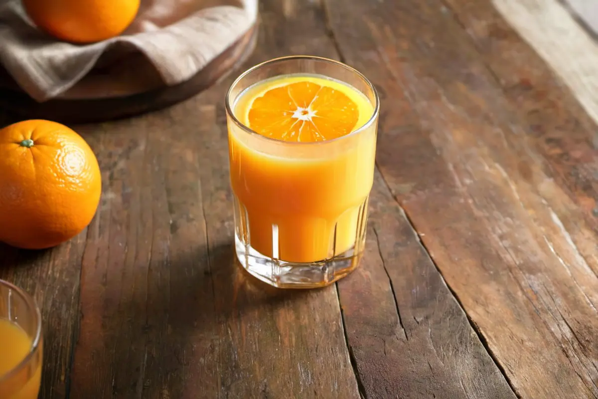 Fresh and Natural Orange Juice