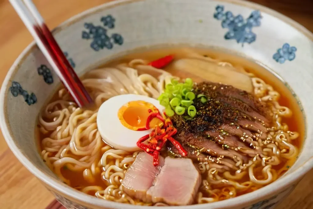 Togarashi Enhancing a Bowl of Ramen