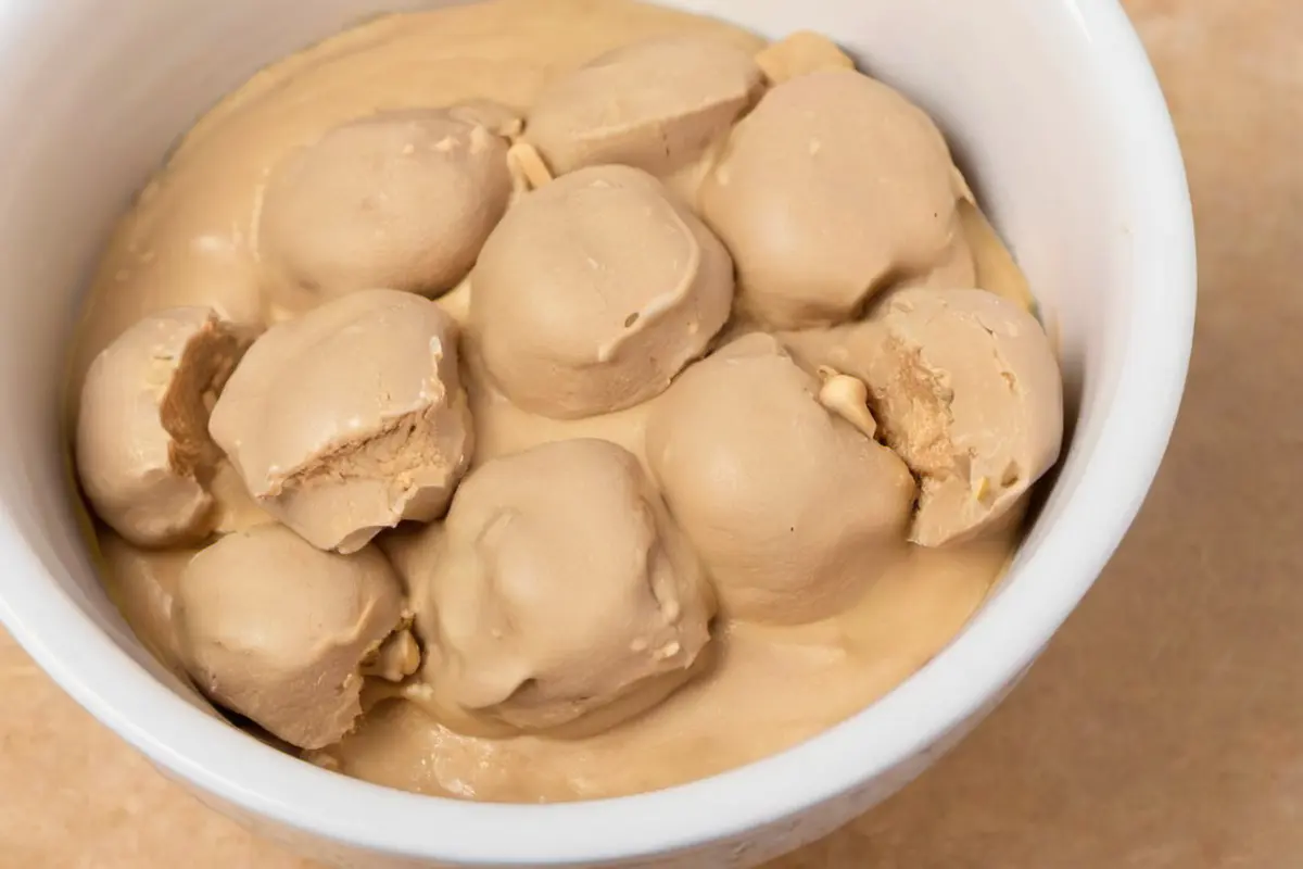 Peanut Butter Cookie Dough Preparation