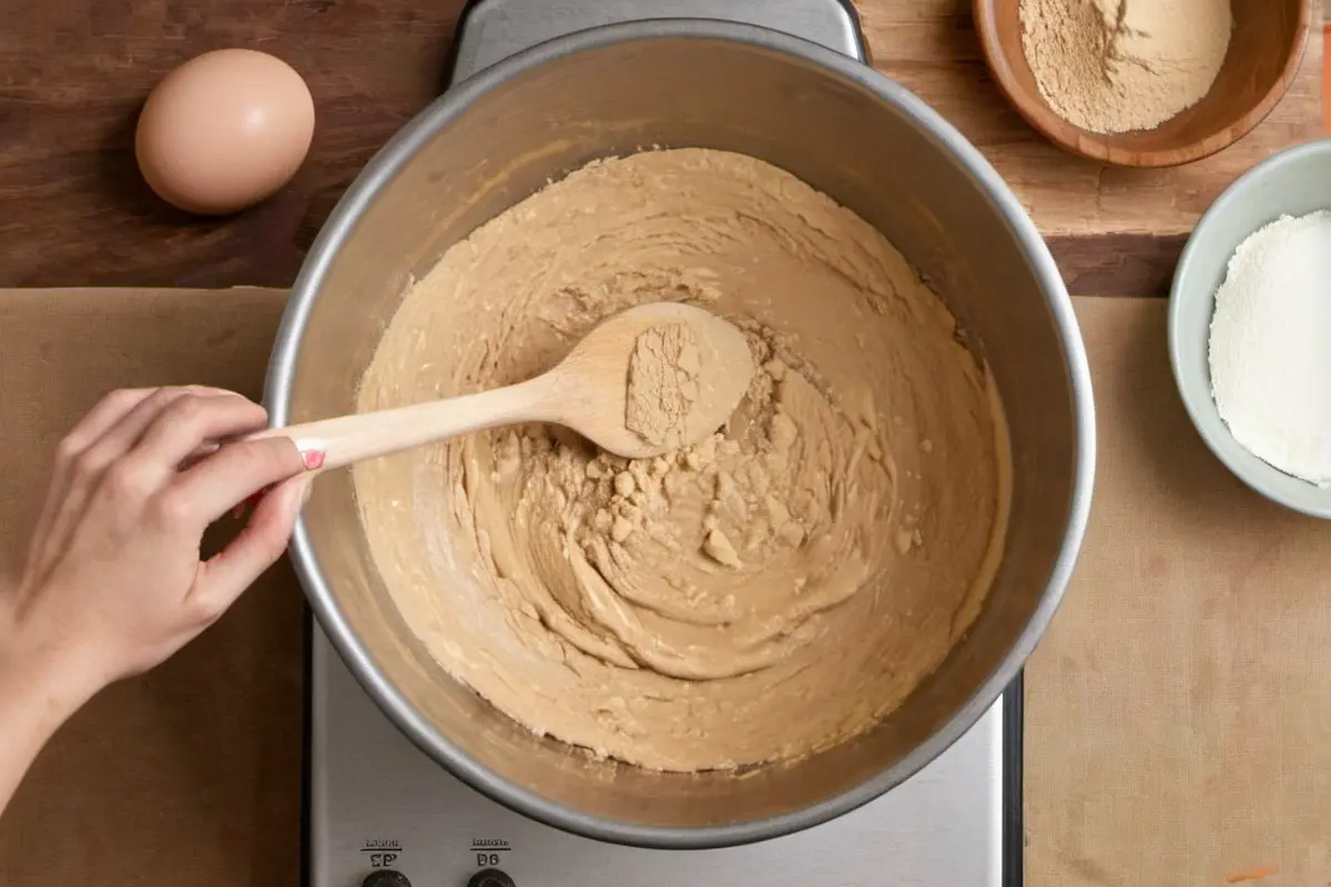 Making Peanut Butter Cookies