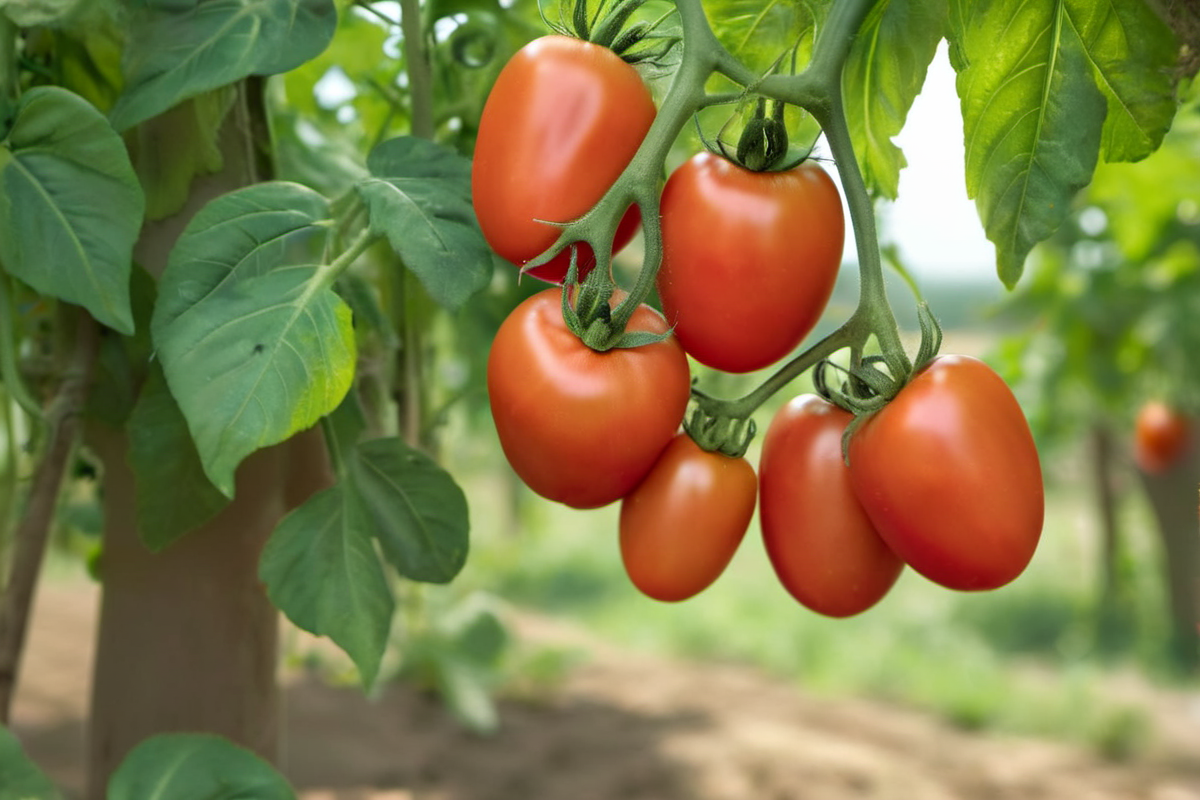 Fresh San Marzano Tomatoes