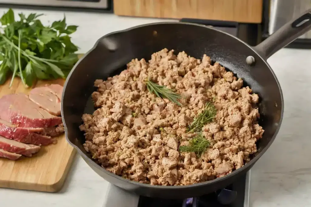 how long to cook ground turkey