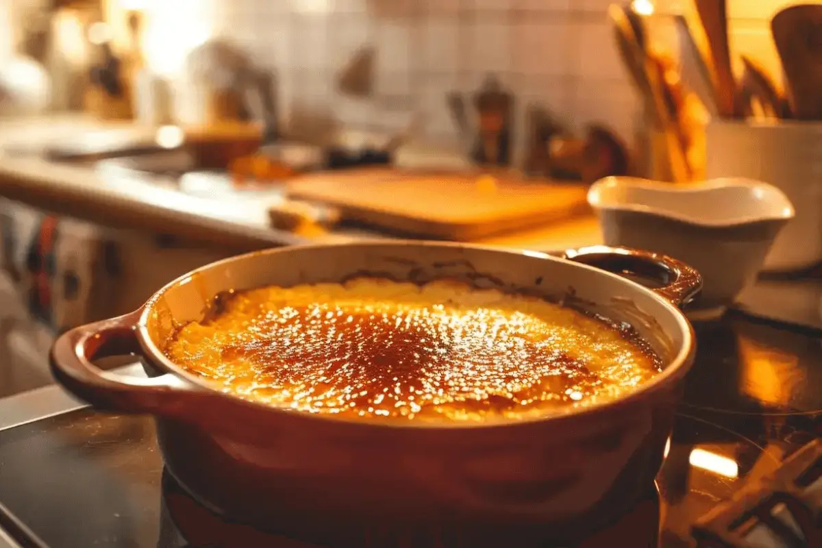 How to caramelize sugar for creme brulee without a blowtorch