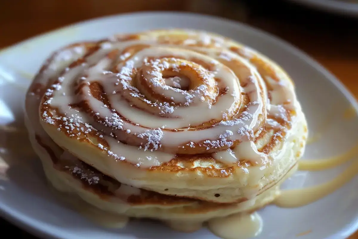 Cinnamon Roll Pancakes: A Sweet Twist on Your Morning Stack