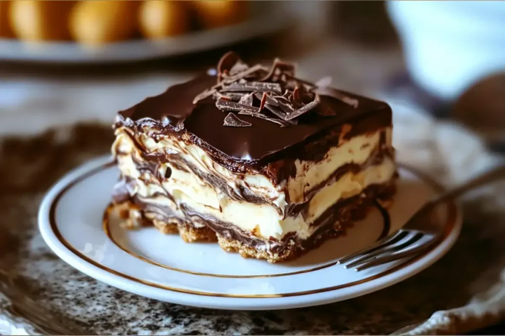 No-Bake Chocolate Éclair Cake Recipe