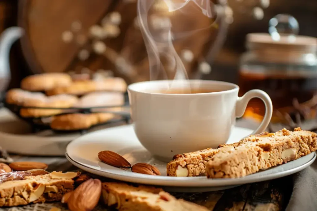 What tea goes best with biscotti