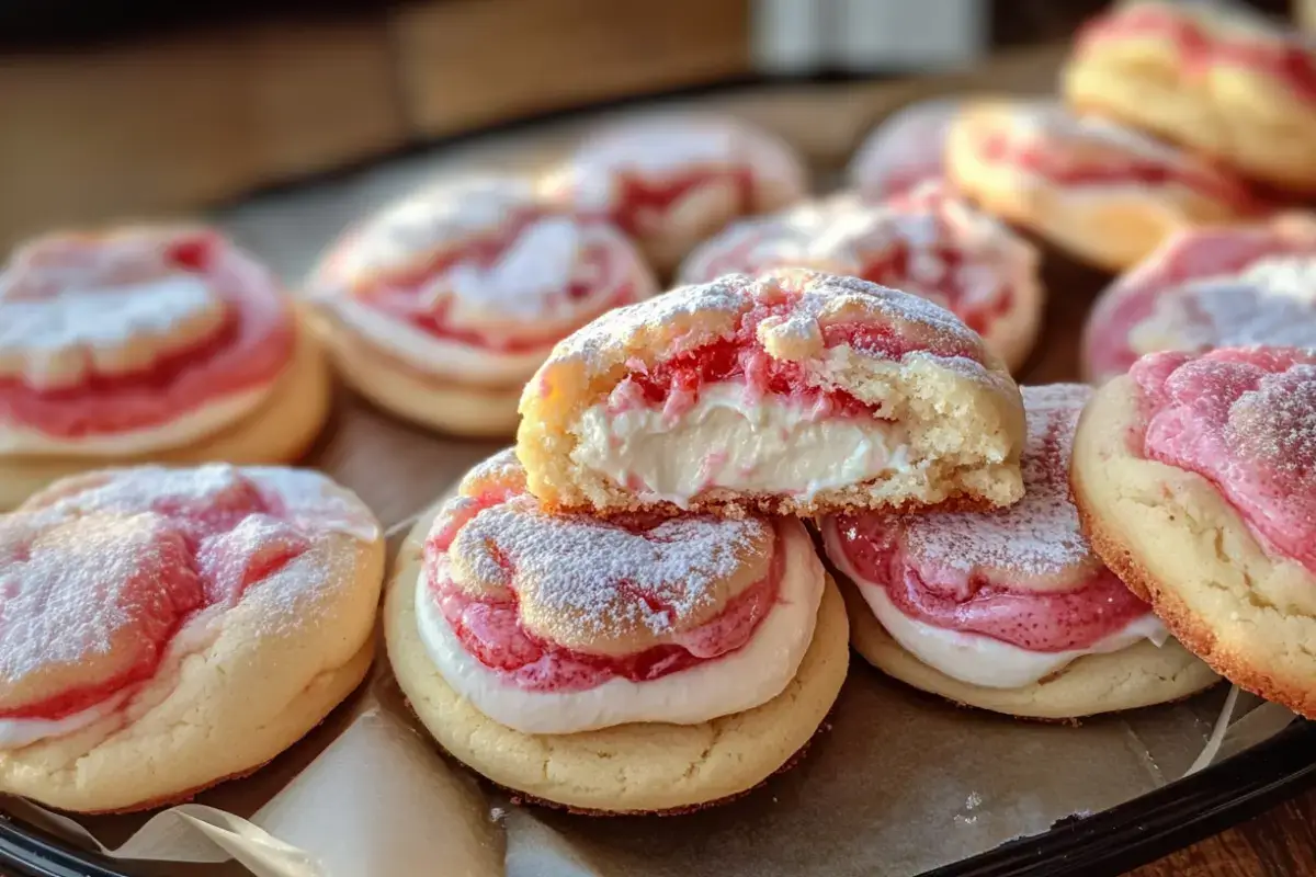 Irresistible Strawberry Cheesecake Cookies Recipe